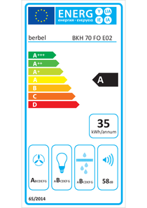 Energy-label berbel BKH 70 FO